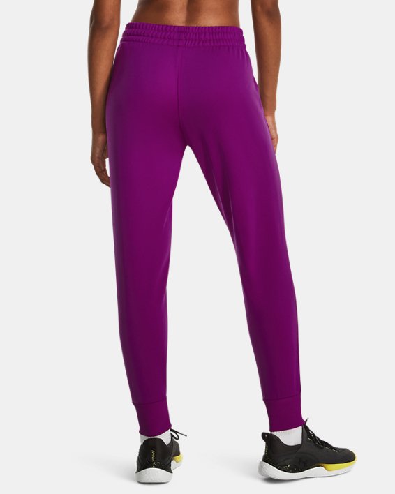 Women's Armour Fleece® Joggers, Purple, pdpMainDesktop image number 1
